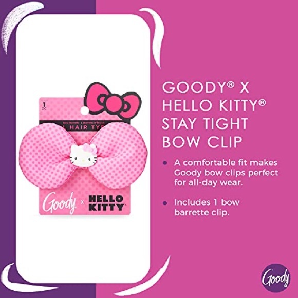 HELLO KITTY x GOODY Ltd Ed. Large Bow Clip - Picture 2 of 7